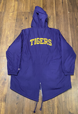 LSU Champion Long Coat/Jacket Adult XL LSU Tigers Long Sleeve
