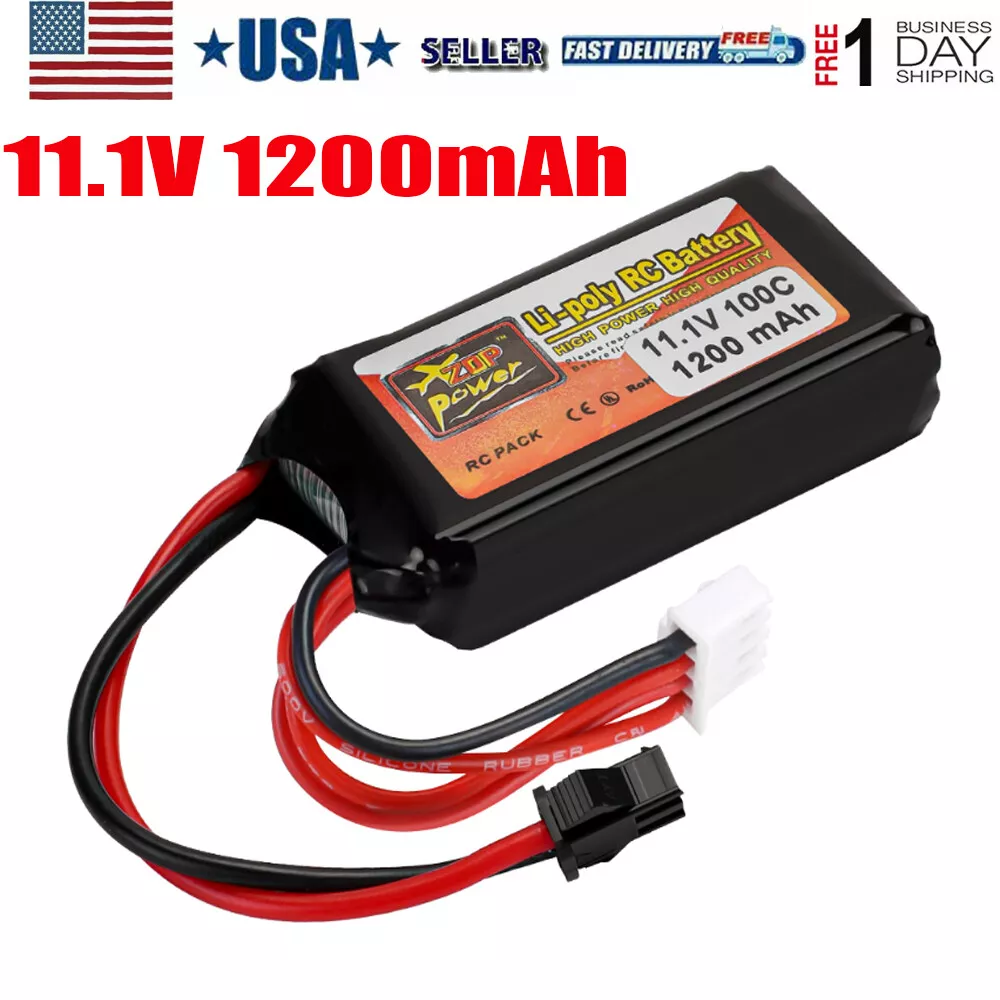 RC Lipo Drone 3S 11.1v 1500mAh 100c Battery