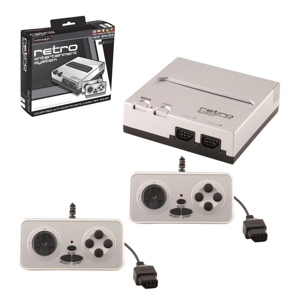 NEW NES Nintendo Game Retro Consule System.8 bit.w Controllers