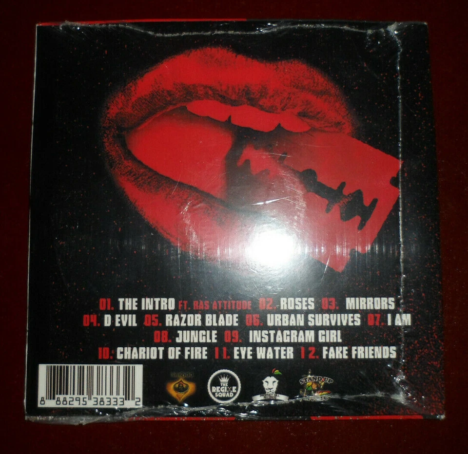 De Apostle Razor Blade Brand NEW Autobiography Promo Music CD Sealed Reggae Ska - Imagem 2 de 2