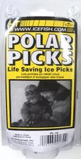 HT Polar Picks Ice Safety Picks, 30" Nylon Cord Connects 2 Picks #PL-10