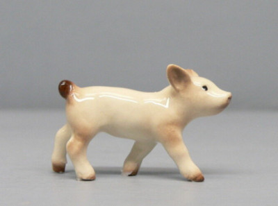 Retired Hagen Renaker Baby Pig Running