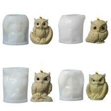 Animal Silicone Molds Owl Shape Silicone Molds for Epoxy Resin
