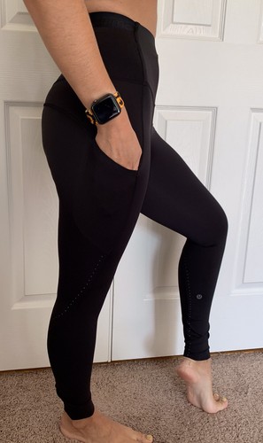 Elite Black BLK Pant Reflective HiRise 