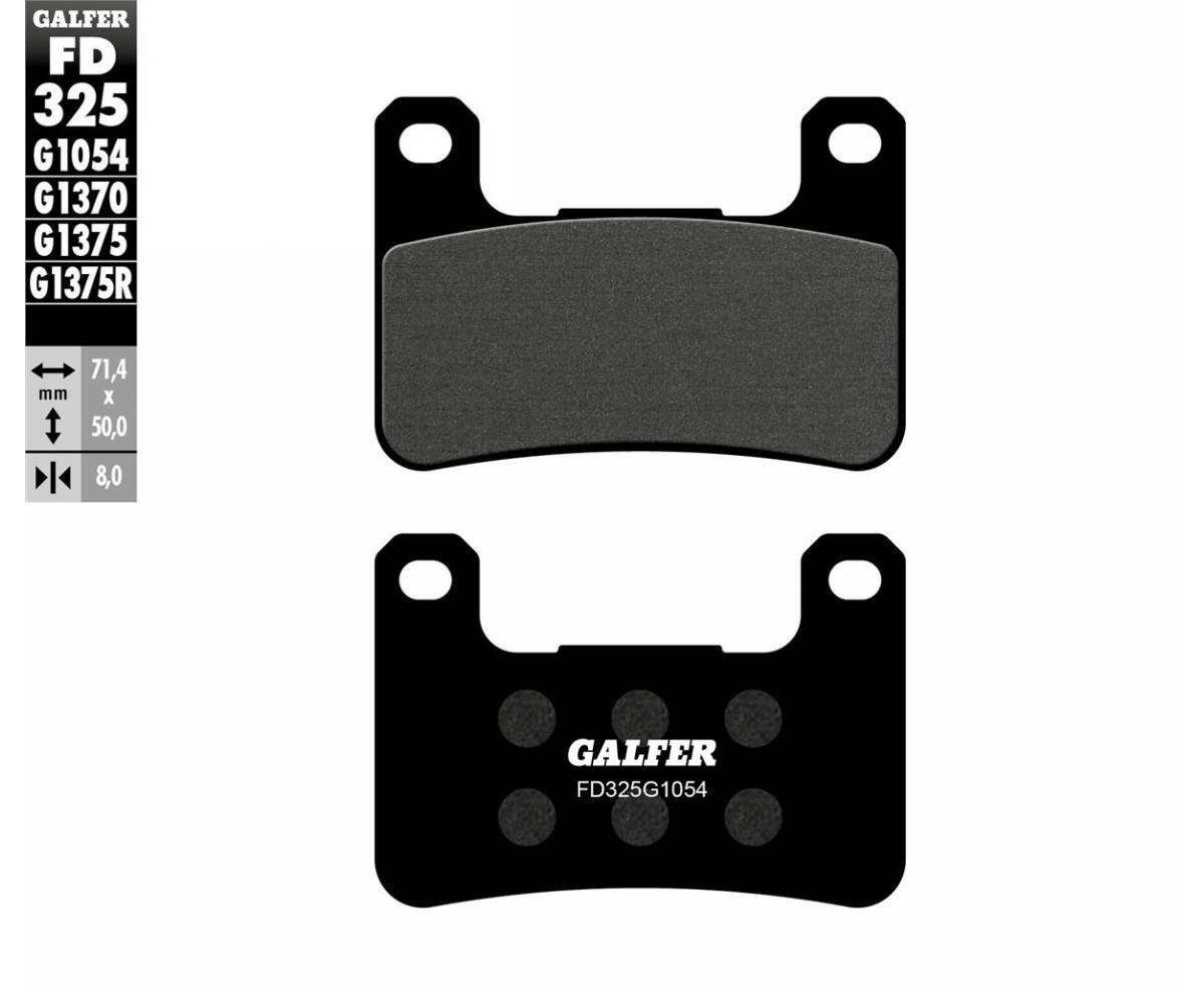Galfer Front Brake Pads SUZUKI GSX R 600 SRAD 2004 > 2005 FD325