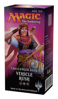 MAGIC THE GATHERING Challenger Deck: Vehicle Rush MTG Card Box Set