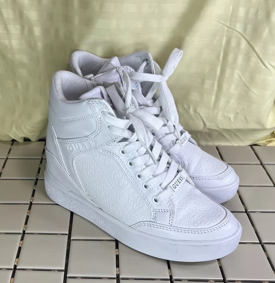 GUESS ハイウエスト　白 90s USA製 GUESSゲス ホワイト デニムパンツ w30 - Sixpacjoe