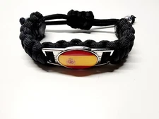 Spaniard Heritage Pride Adjustable Fashion Bracelet Spain Flag Charm 
