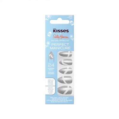 Sally Hansen Salon Effect Perfect Manicure x Hershey's Kisses Handing Out Kisses