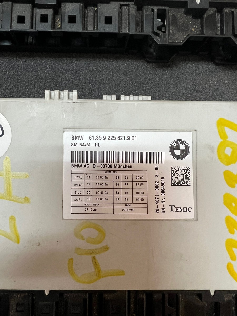BMW F10 Left or Right Seat Module 61359459673 9459673 61359225621 