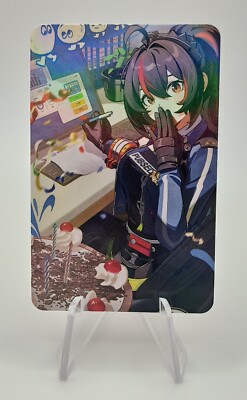 Zenless Zone Zero Karte ZZZ Zhu Yuan Anime Manga Girl Holo Foil Card Waifu Sexy