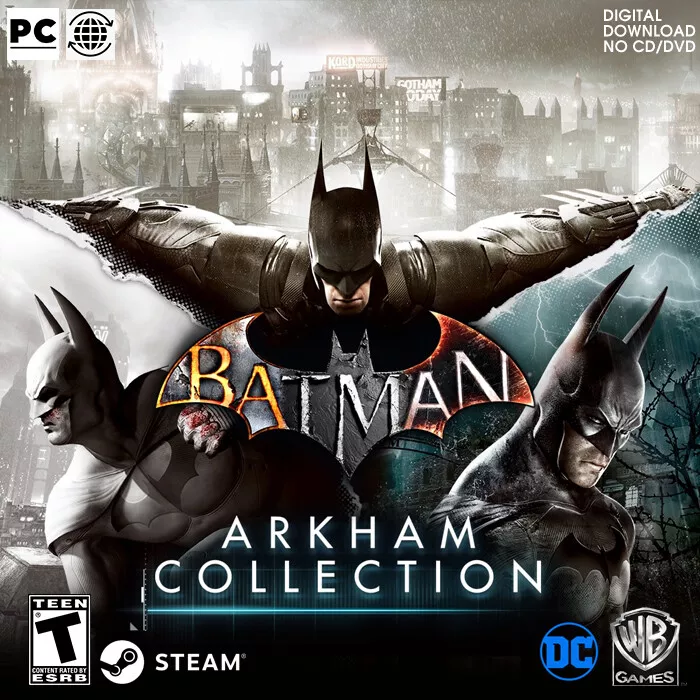 Batman Arkham Knight Season Pass DLC for PC Game Steam Key Region