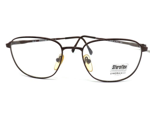 SFEROFLEX montatura per occhiali da vista uomo made in italy metallo anni  90 | eBay