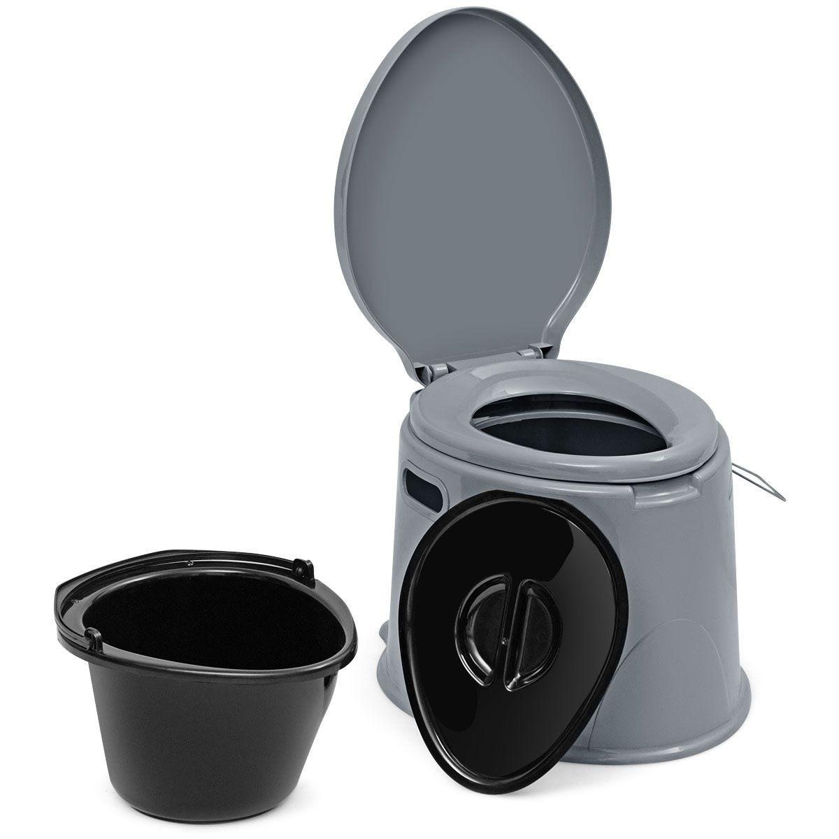 Toilette de camping 5L idéale pour voyage en van amovible et bivouac