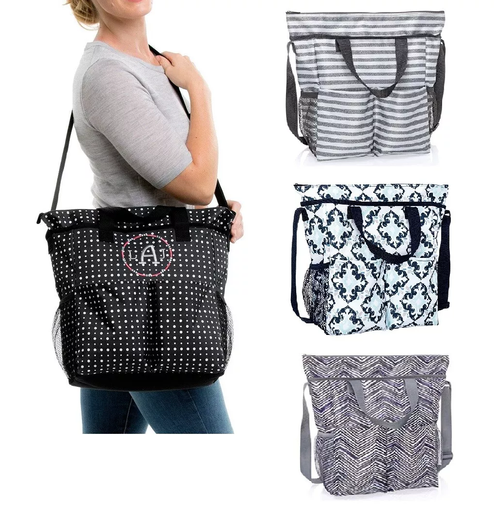 Thirty One Gym Diaper Crossbody Organizing Utility Beach Tote Bag Zip 31  gift