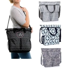 ED Thirty One  Gym Diaper ossbody Organizing Utility Beach Tote Bag Zip 31 