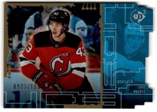 Luke Hughes 2023-24 Upper Deck '98-99 UD3 Blue Rookie /1000 #UD3-5 New Jersey