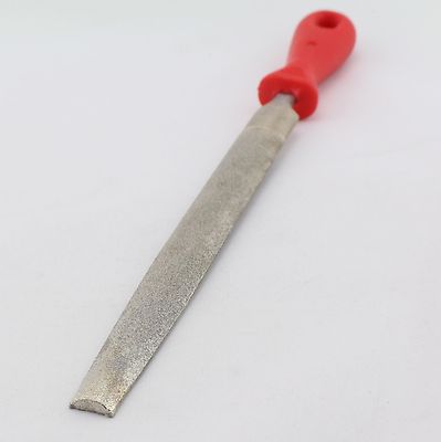 8'' inch Diamond Coated HALF ROUND File 200mm Length Grit 120 medium Filing Glass