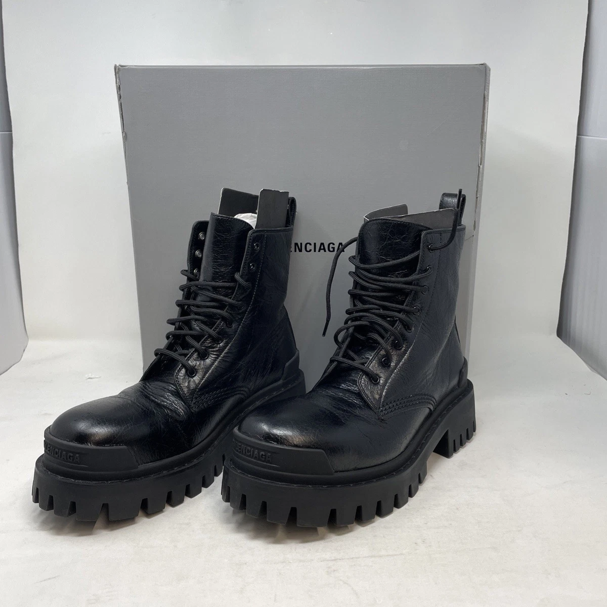 Balenciaga Combat Boots for Women for sale - eBay
