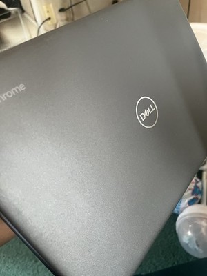 Dell Chromebook Intel Celeron Chrome OS Gray  12'' Webcam MISSING CHARGER