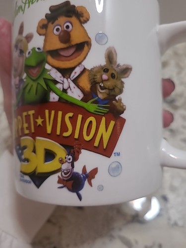Vintage Muppet Vision 3D Kaffeebecher - MGM Studios - Disney Kermit, Gonzo, Piggy - Bild 6 von 9