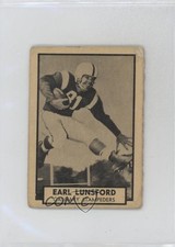1962 Topps CFL Earl Lunsford #28 7xr