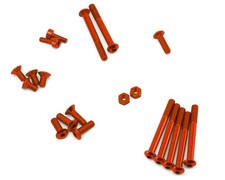 KO Propo EX Radio Set di viti in alluminio (rosso) (EX-NEXT/EX-LDT/EX-RR/EX-2)