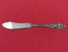 Les Six Fleurs by Reed and Barton Sterling Silver Butter Spreader FH with Notch
