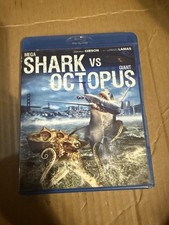 Mega Shark vs. Giant Octopus (Blu-ray Disc, 2010) Debbie Gibson, Lorenzo Lamas