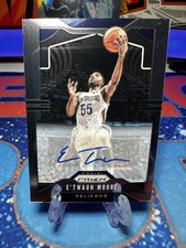 2019-20 Panini Prizm Signatures E'Twaun Moore #174 Auto New Orleans Pelicans