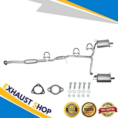 #ad Front Resonator amp; Pipe Assembly Rear Muffler For 2004 2008 Acura TSX 2.4L $271.73