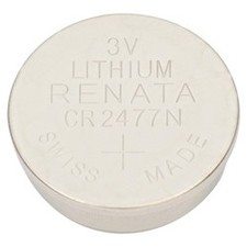 Replacement Battery For RENATA CR2477N