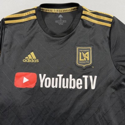 Los Angeles Football Club Jersey Mens Small Black MLS Soccer 
