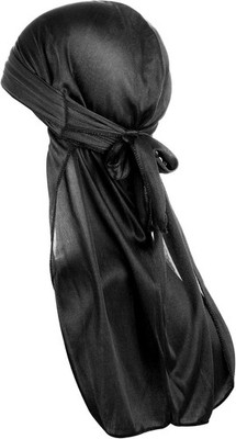 Seide Durag, Kappe Men Silk Wave Bandana Mit Extra Langem Schwanz