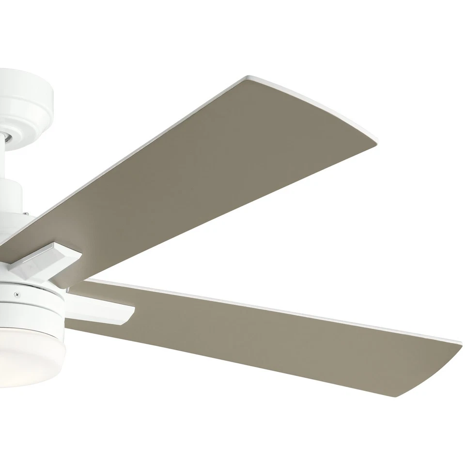 Kichler Lighting 330140WH Lija 52 inch White Ceiling Fan - Image 3 of 4