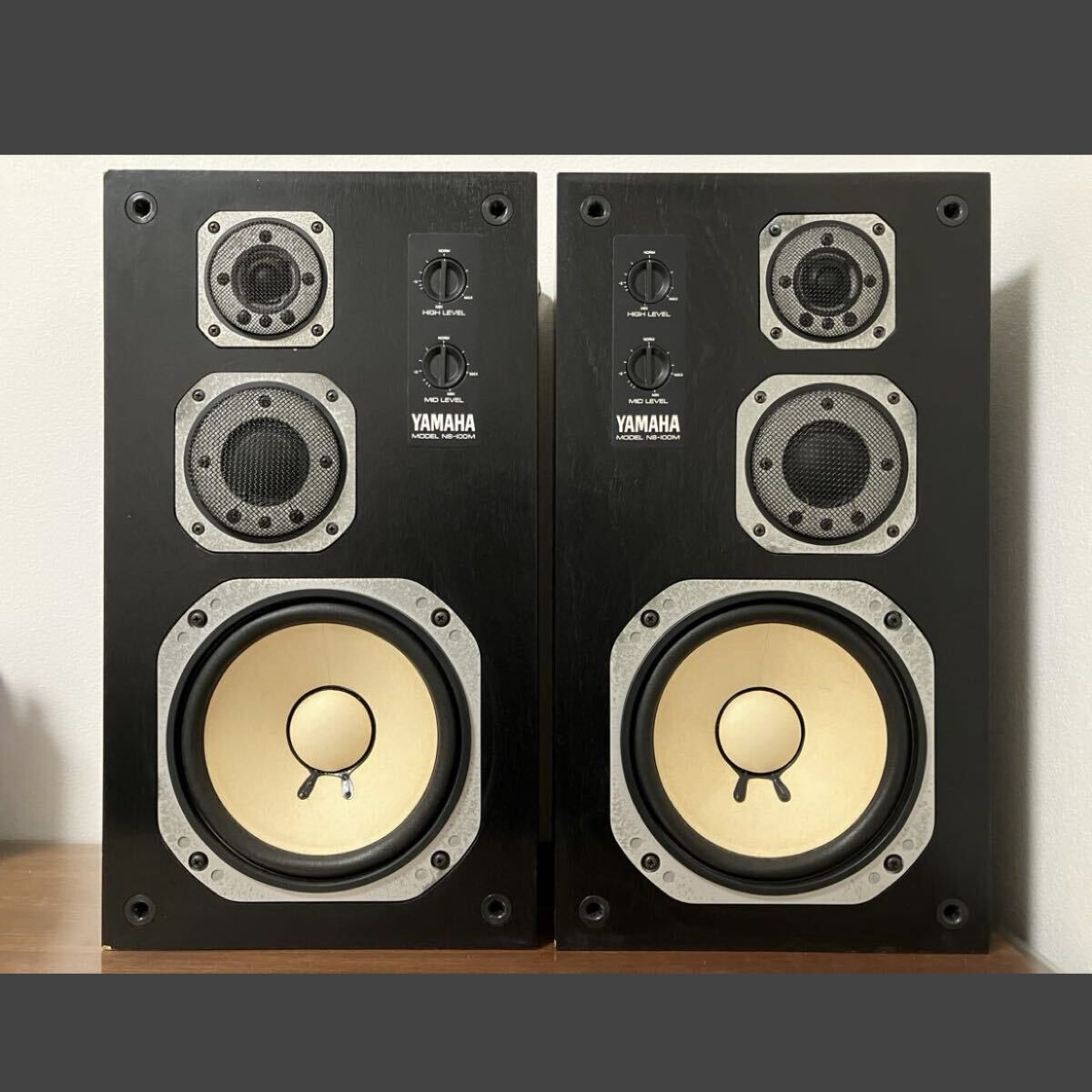 動作確認済みYAMAHA NS-100M ヤマハ 3ウェイスピーカー ペア 動作確認済みYAMAHA NS-100M ヤマハ 3ウェイスピーカー ペア