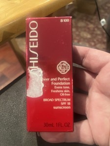 Shiseido Sheer And Perfect Foundation