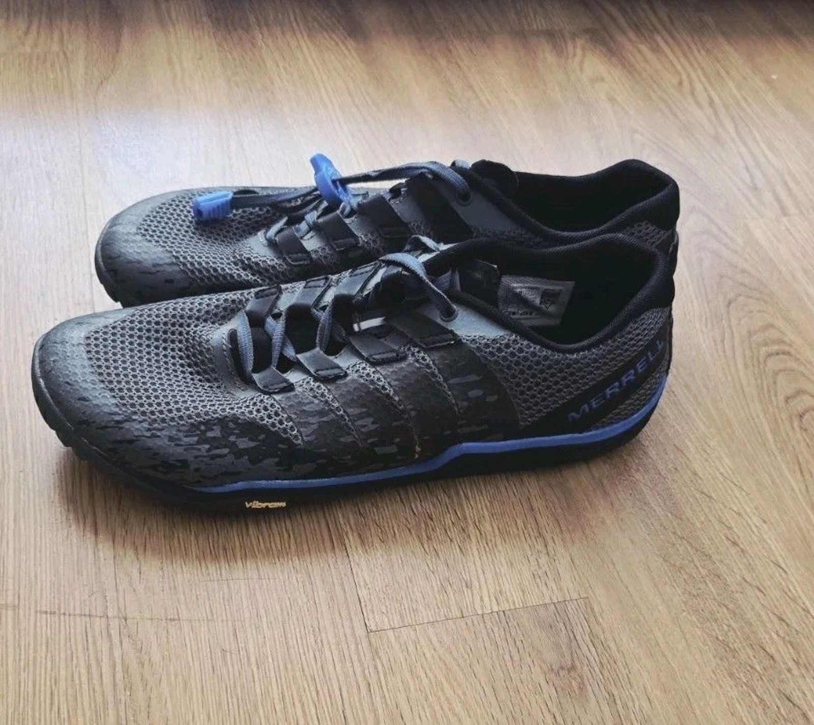 Merrell Men's Trail Glove 5 Barefoot Athletic Shoes Turbulence Size 8 J81221
