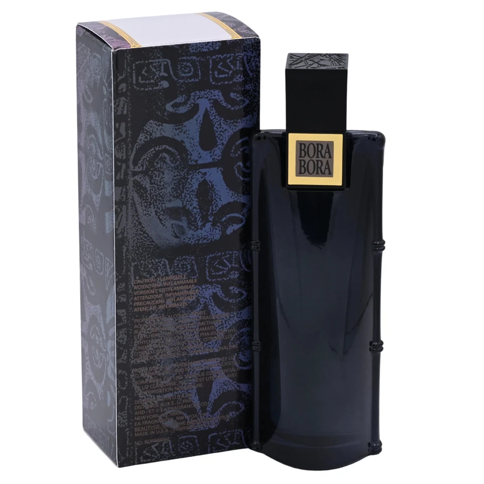 BORA BORA por Liz Claiborne Colônia Masculina EDC 3,3 / 3,4 oz Nova Na Caixa - Imagem 4 de 4