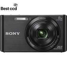 Sony DSC-W830 Cyber-Shot 20.1MP 8x Optical Zoom Digital Camera 90 New W/SD Card