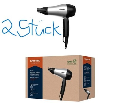 2 Stück Grundig Haartrockner HD 2200