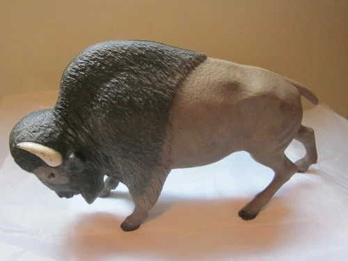 Vintage Marx Johnny West Figure Buffalo Bison Louis Marx's "Best of the West"