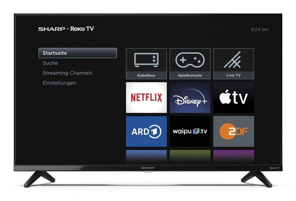 Sharp 32GD2225E schwarz - LCD-TV - 81,3 cm - Bild 2 von 4