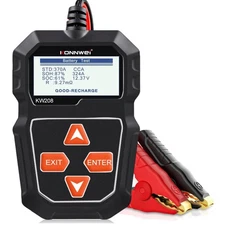 12V Car Battery Tester – High-Precision, Multi-Function Automotive Battery & ...