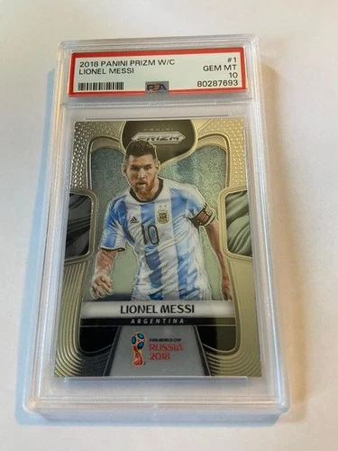 World Cup Lionel Messi 2018 Panini Prizm World Cup Lionel Messi #1 Silver