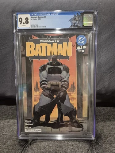 Absolute Batman #1 CGC 9.8 Grade Cover A 1st Print Nick Dragotta Scott Snyder