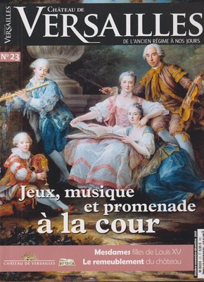 CHATEAU DE VERSAILLES NR. 23 SPIEL MUSIK SPAZIERGANG / MÄDCHEN LOUIS XV / UMRICHTUNG