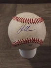CHARLIE CONDON AUTOGRAPHED BASEBALL ON USED MINOR LEAGUE BALL. ROCKIES.