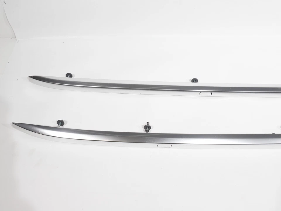 Juego de 2 molduras portaequipajes portaequipajes portaequipajes izquierdo y derecho Audi Q7 2017-2019 OEM Foto 2 de 4