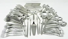 88 Pieces WMF LAUREL Germany Cromargan Stainless Mid Century Modern Flatware